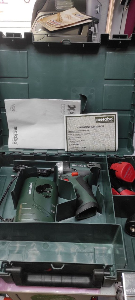 Шуруповерт Metabo Powermaxx 12в