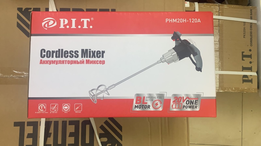 Строительный миксер PIT PHM20H-120A