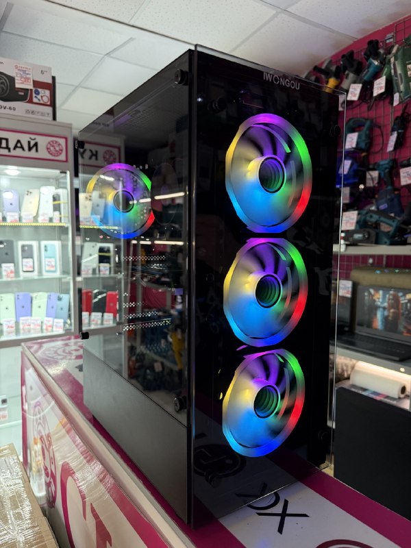 Системный блок IWONGOU Intel Core  i5-8400U 6*2.80Ghz/16 GB RAM/1 TB HDD/128GB SSD/RX 580 8GB