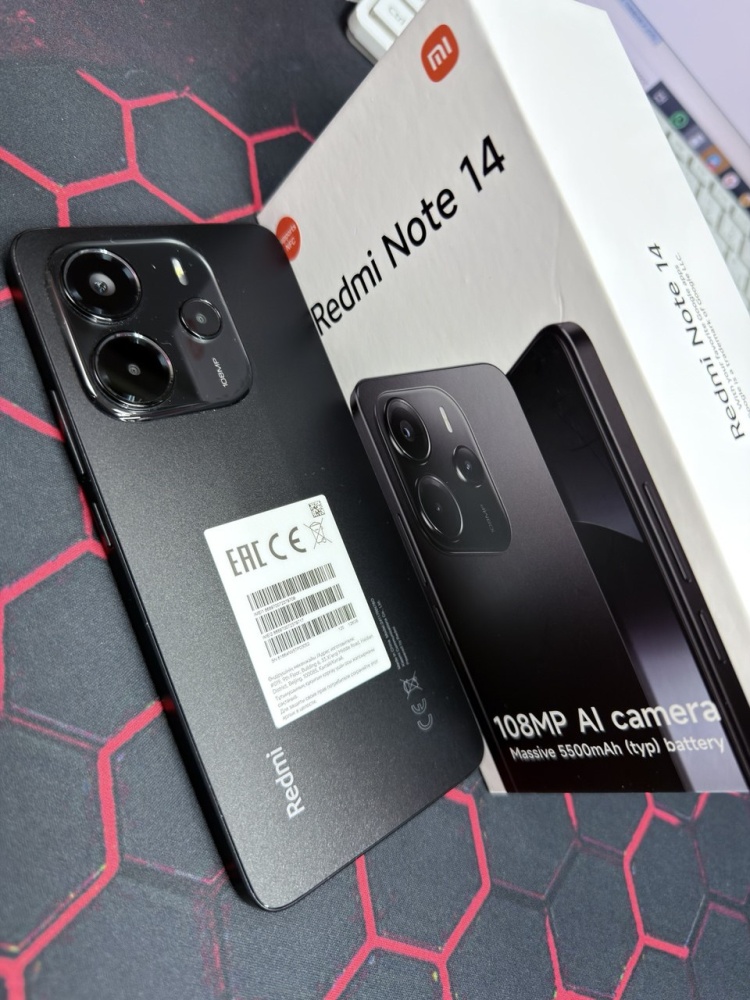 Смартфон Xiaomi Redmi note 14 8/128гб