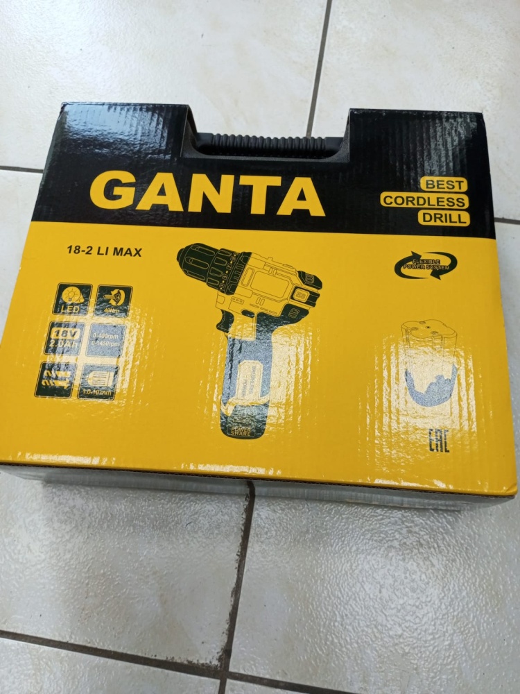 Шуруповерт Ganta 18-2 limax