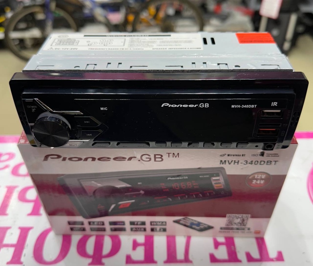 Автомагнитола Pioneer MVH-340DBT