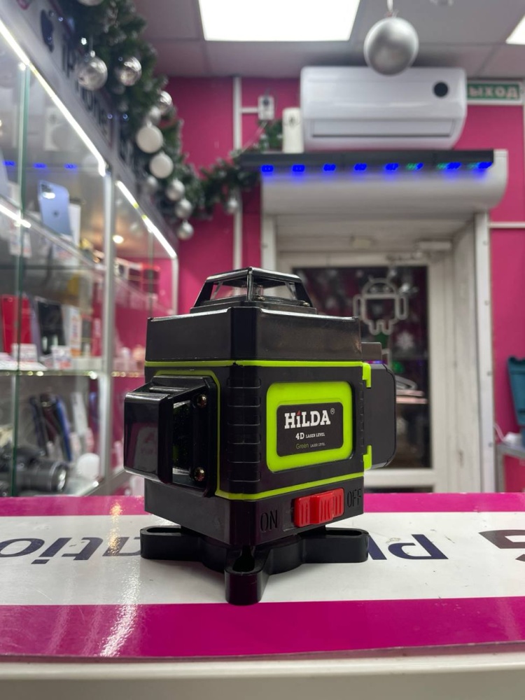 Лазерный уровень HILDA 4D LASER