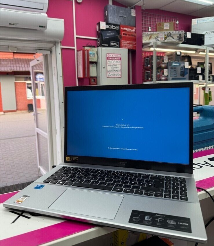 Ноутбук Acer Aspire 3 i3-1215U 8*1.20GHz/16 GB RAM/512 GB SSD