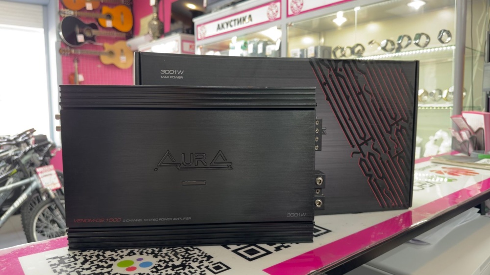 Усилитель AURA VENOM D2.1500 3001W