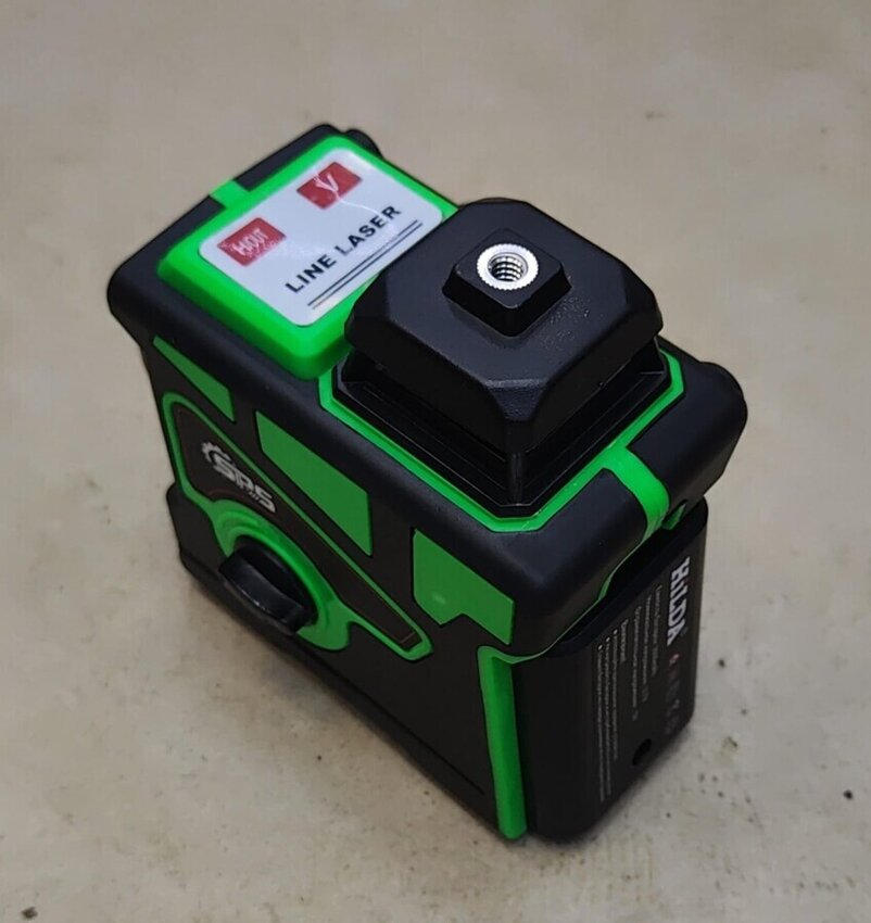 Лазерный уровень SRS 3D/12 Лучей Зеленый