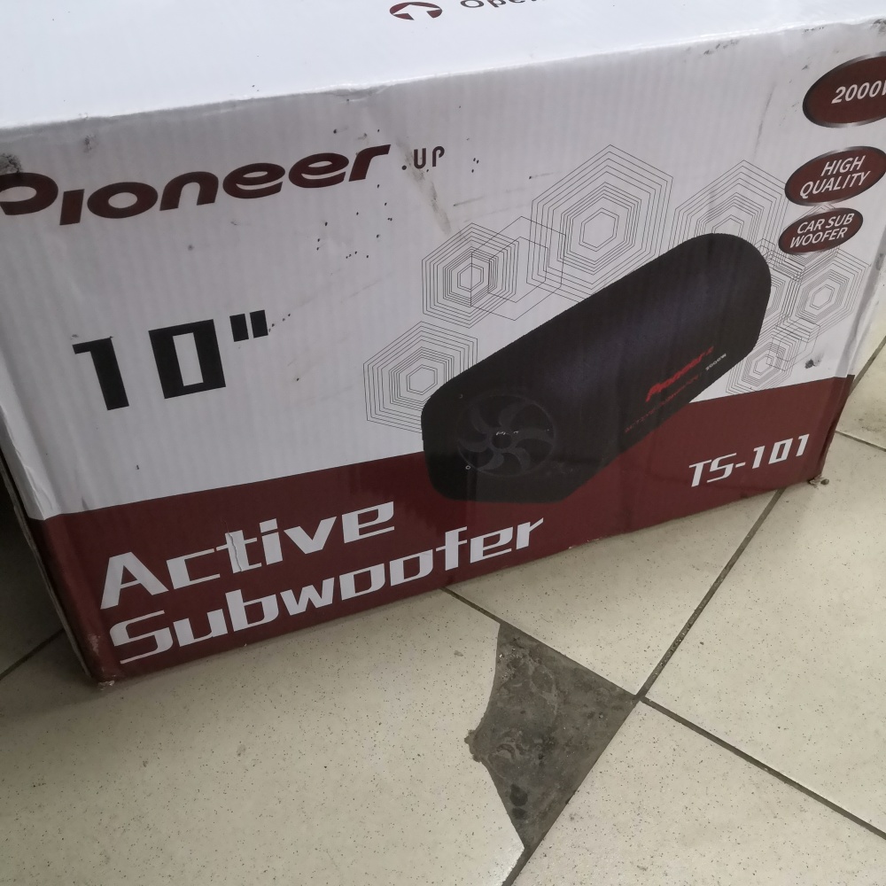 Автосабвуфер Pioneer ts-101