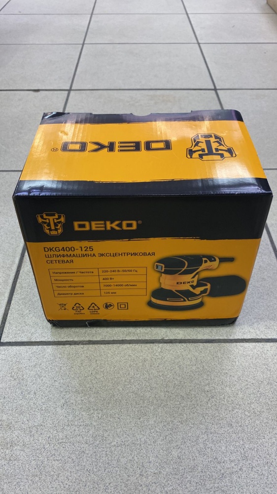 Шлифмашина Deko dkg400-125