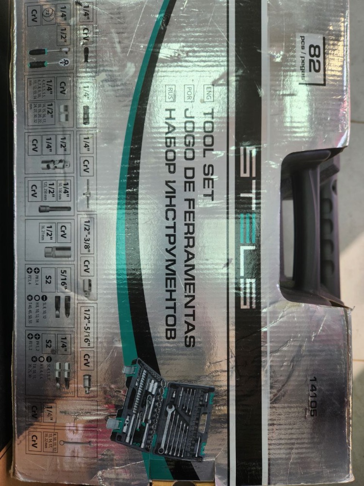 Набор инструментов Stels 82"