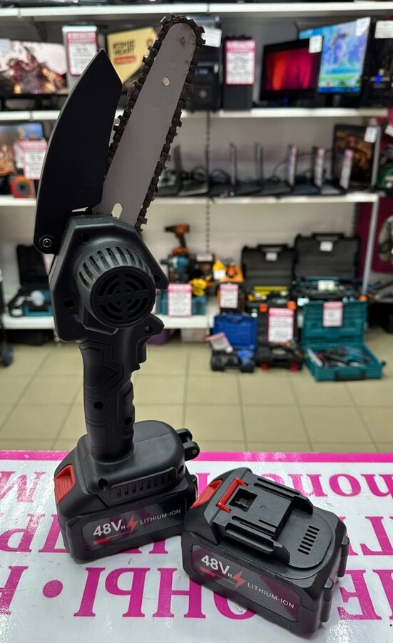 Цепная электропила мини