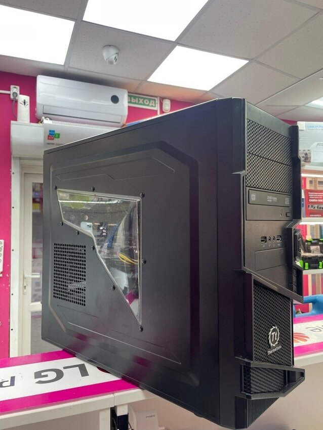 Системный блок Thermaltake Core i3-9/4*3.6GHz/16Gb RAM DDR4/256Gb SSD/1T HDD/GTX 1650 4Gb