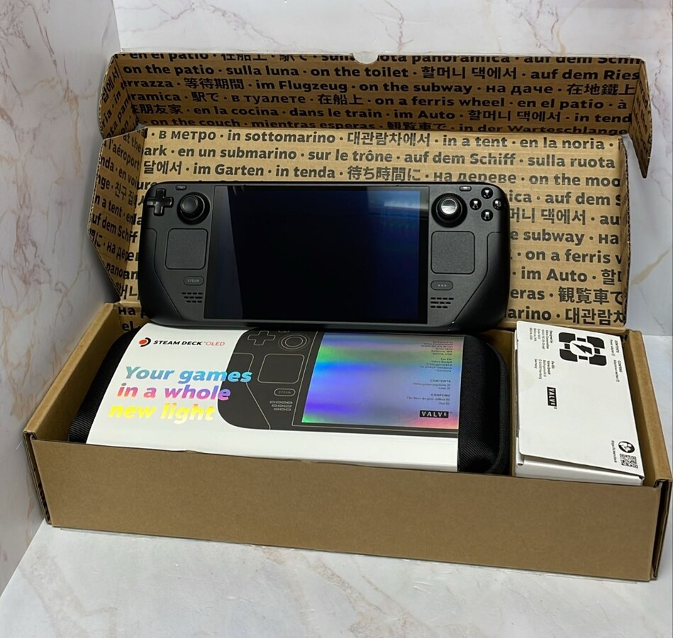 Игровая приставка Steamdeck OLED 512Gb