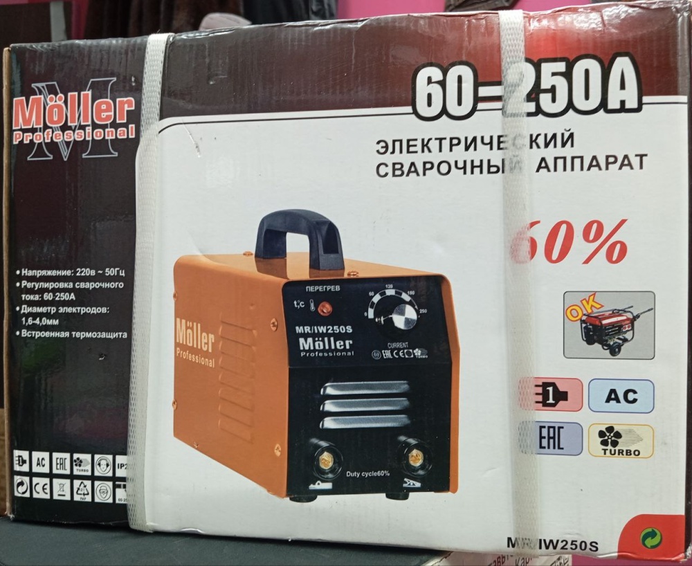 Сварочный аппарат Moller Professional 60-250A