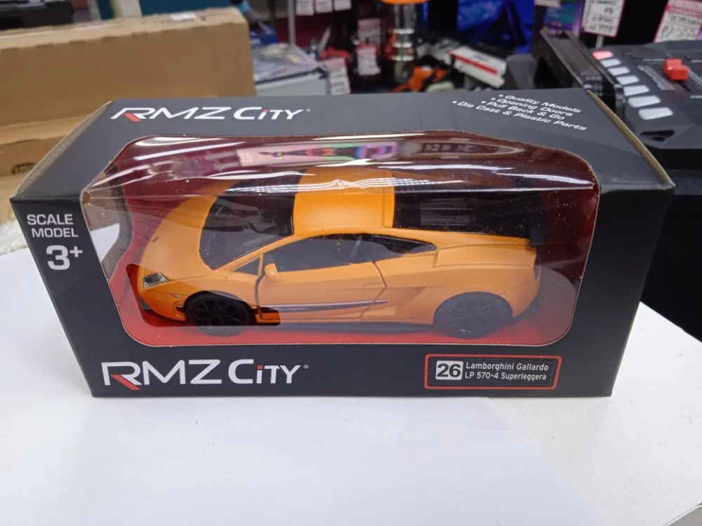 Машинка с механизмом, металлическая