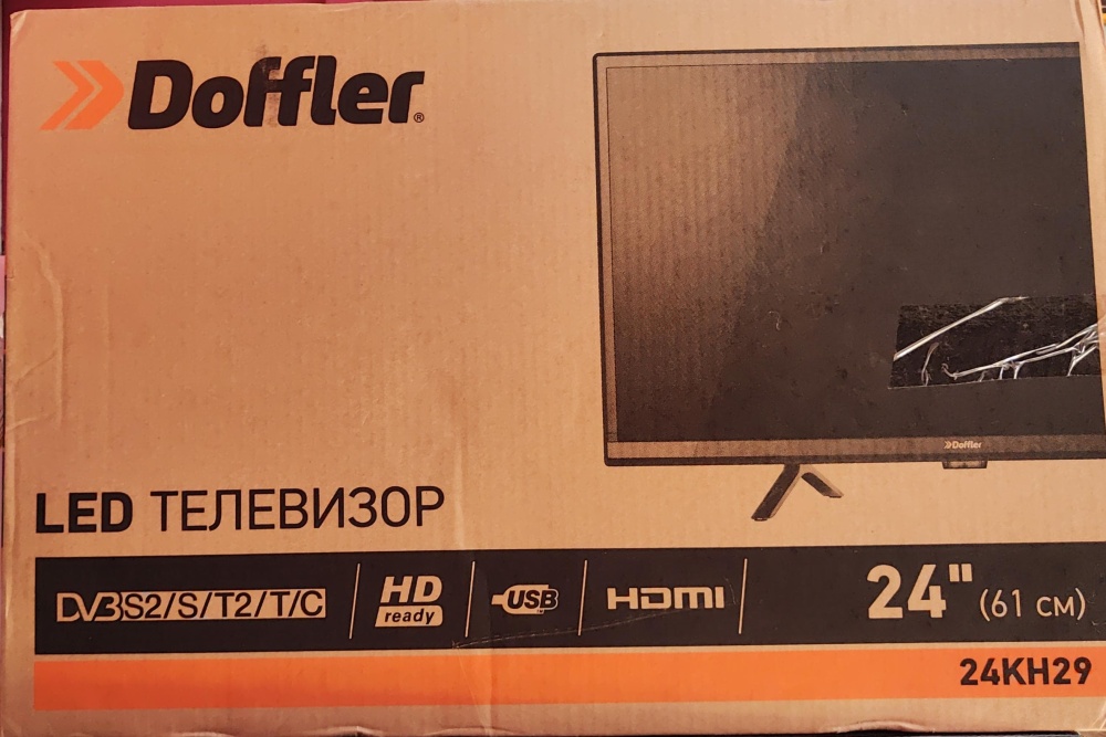 Телевизор Dofler 24"