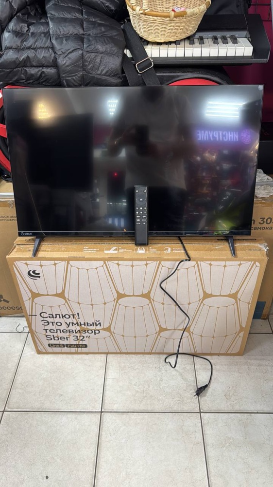 Телевизор др марка Sber Tv SDX-32F2139