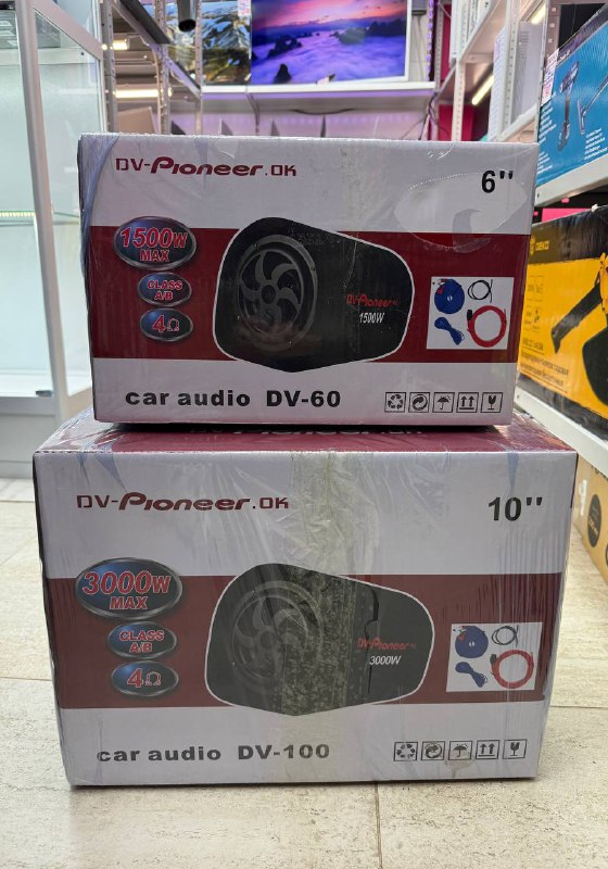 Автосабвуфер DV-Pioneer 10"