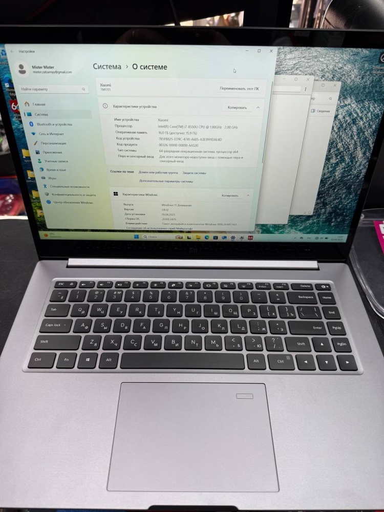 Ноутбук Xiaomi Mi Notebook Pro
